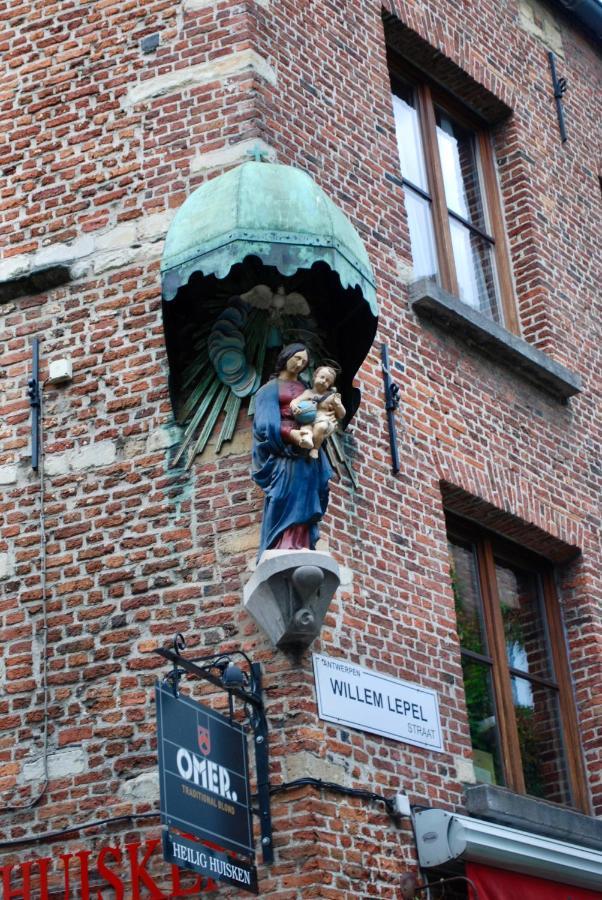 Historical Miniature House In The Heart Of Antwerp Apartman Kültér fotó